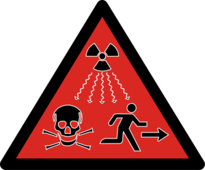 ISO radiation warning sign