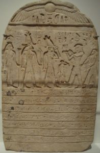 Curse written on an Egyptian tomb